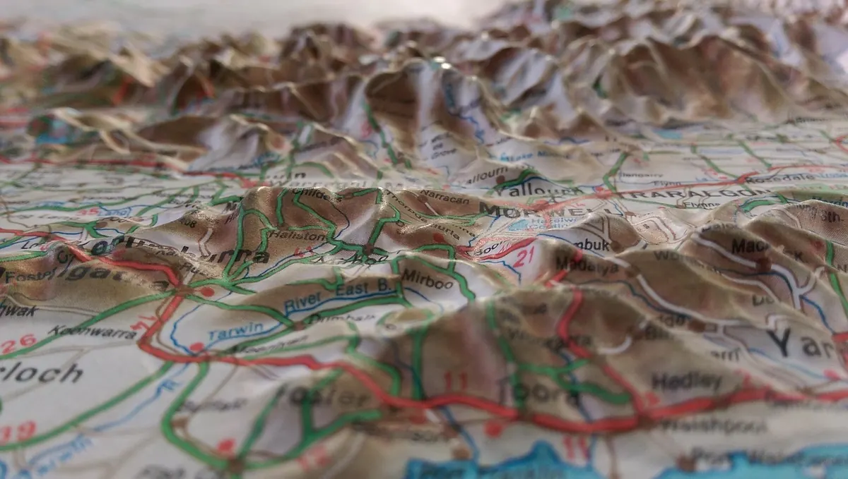 Map Reading: Understanding Contours and Relief